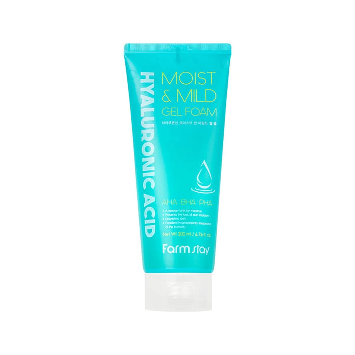 farmstay Hyaluronic Acid Moist and Mild Gel Foam