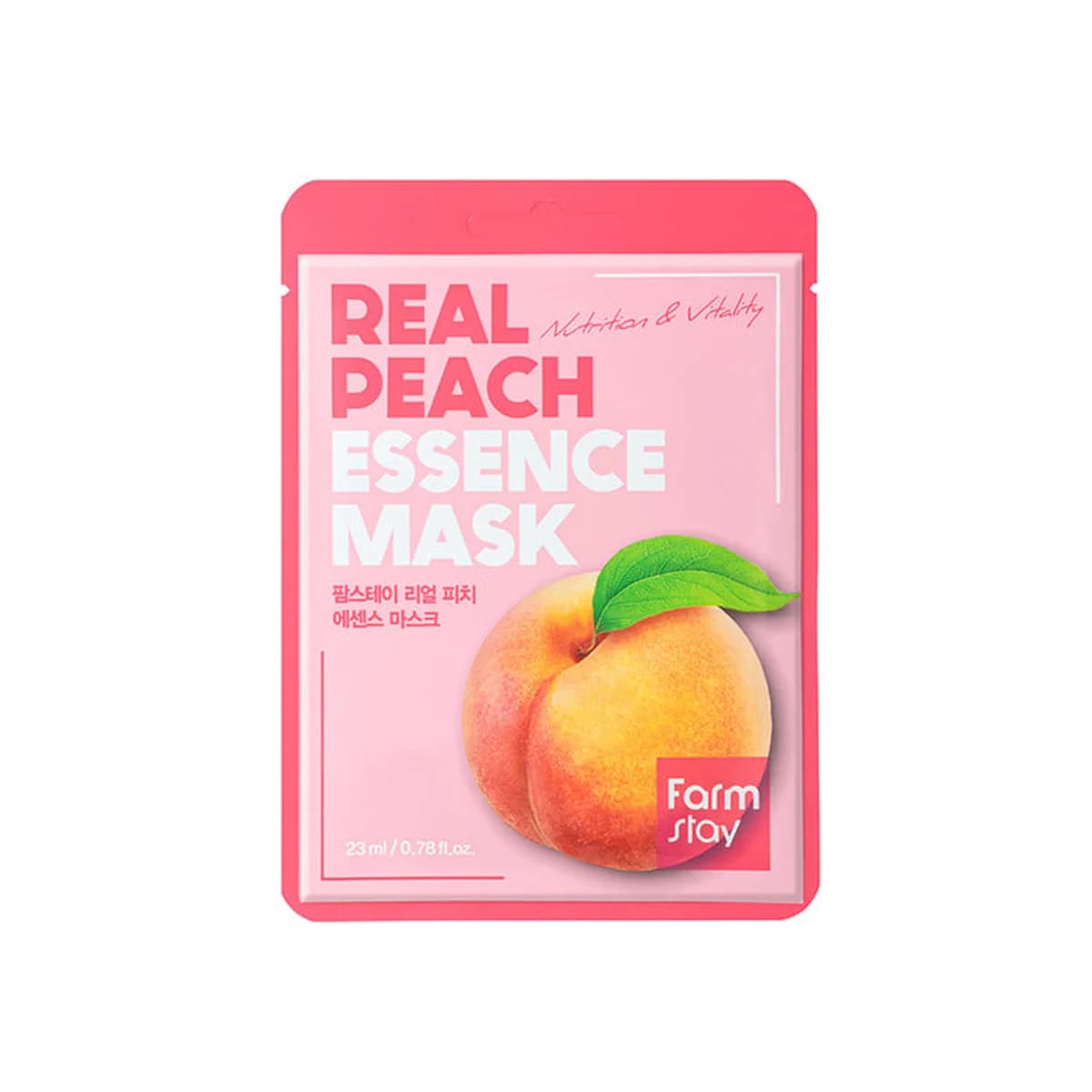 farmstay Real Peach Essence Mask 10-Piece Set