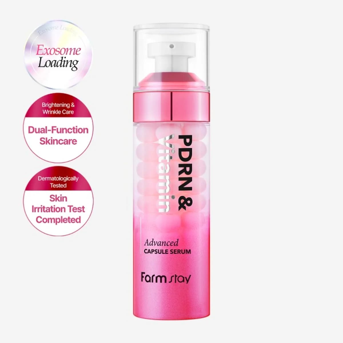 farmstay PDRN & VITAMIN ADVANCED CAPSULE SERUM - 55ml