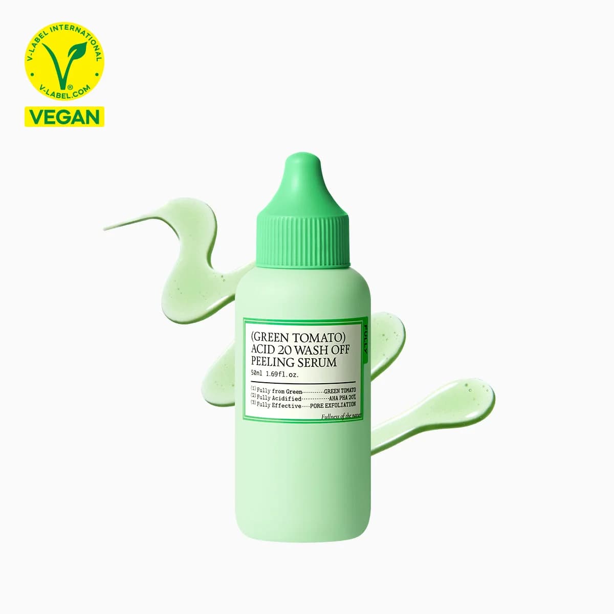 fully Green Tomato Acid 20 Wash Off Peeling Serum - 50ml
