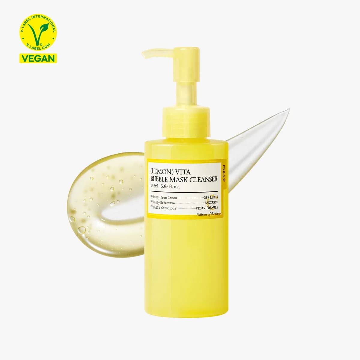 fully Lemon Vita Bubble Mask Cleanser - 150ml