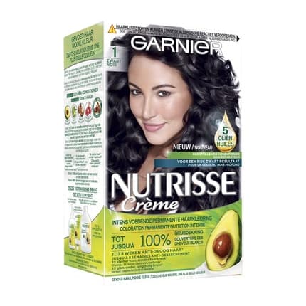 Garnier Nutrisse Crème 110 Black Hair Color