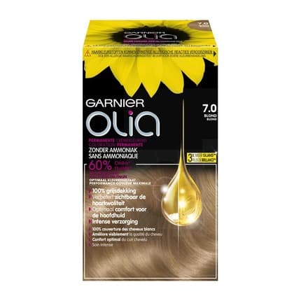 Garnier Olia 7.0 Dark Blonde Permanent Hair Color