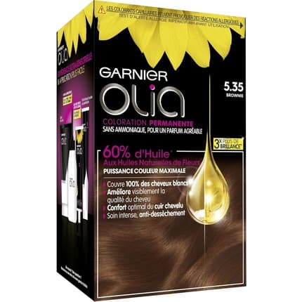 Garnier Olia Hair Color No. 5.35 Brownie