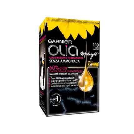 Garnier Olia Hair Dye #1.10 Sapphire Black