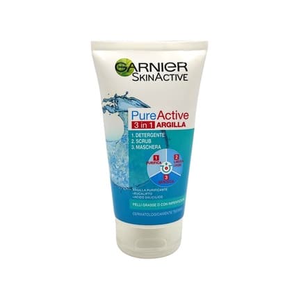 Garnier SkinActive 3-in-1 Facial Scrub 150ml