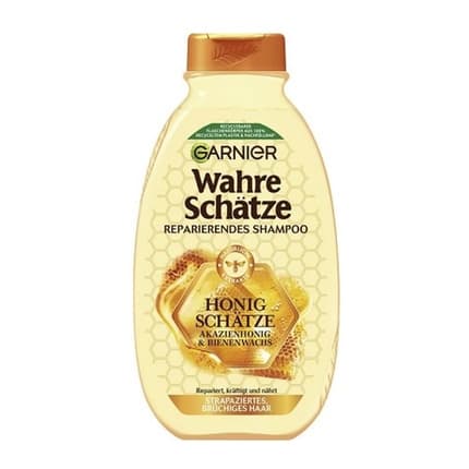Garnier True Treasures Honey Strengthening Shampoo 250ml