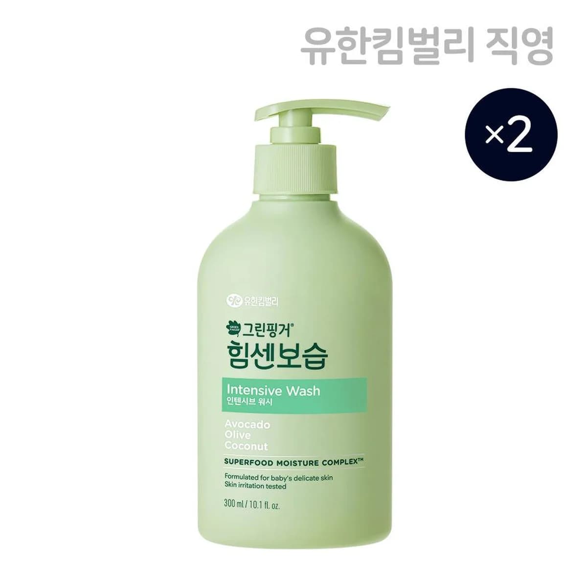 green finger New Intensive Moisture Intensive Wash 300ml X 2EA - 300ml