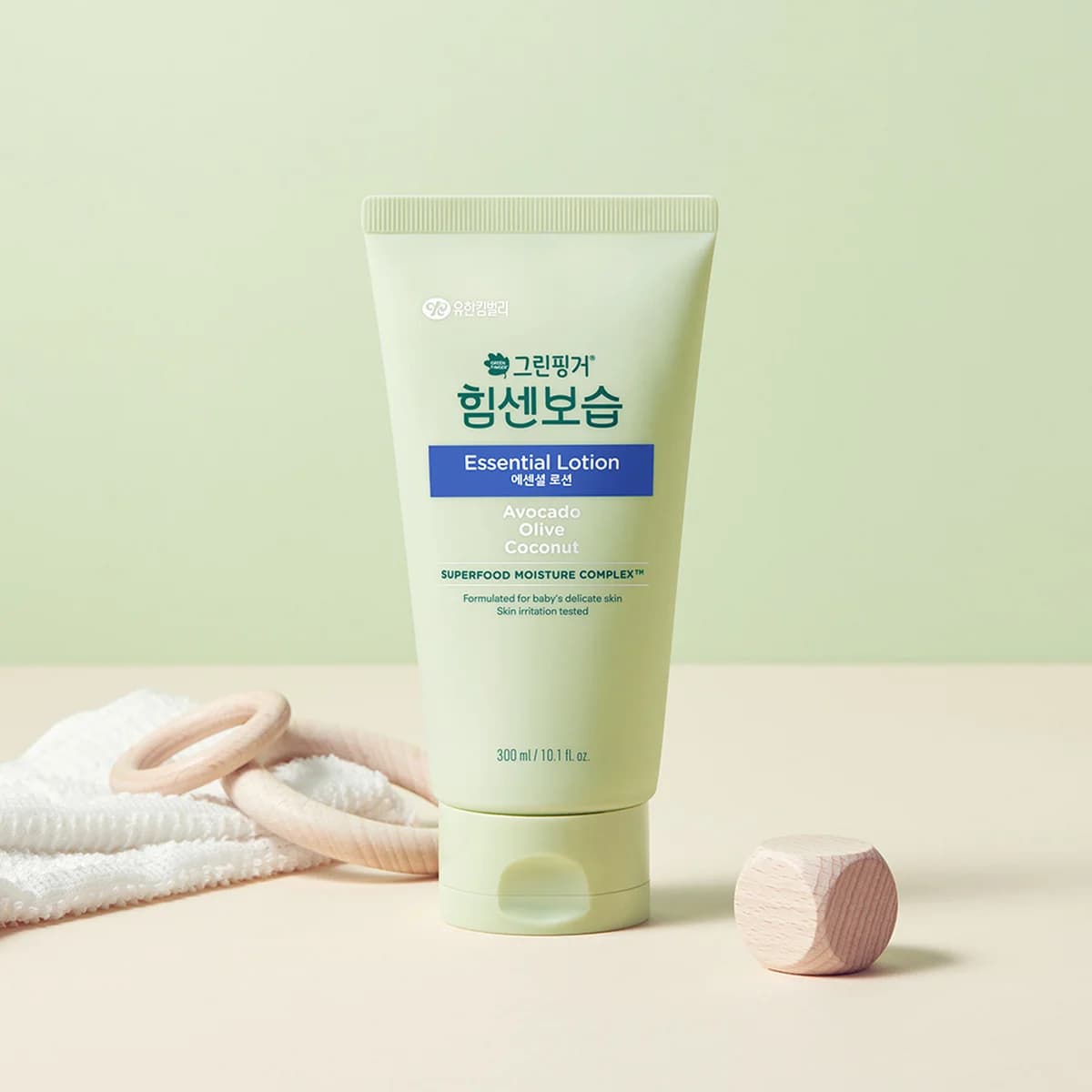green finger New Intensive Moisture Essential Lotion Orange Green Tea Scent 300ml X 1EA - 300ml