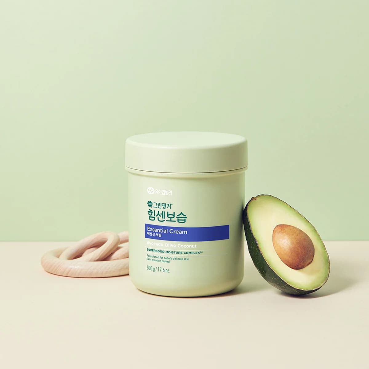 green finger New Intensive Moisture Essential Cream Orange Green Tea Scent 500g X 1EA - 500g