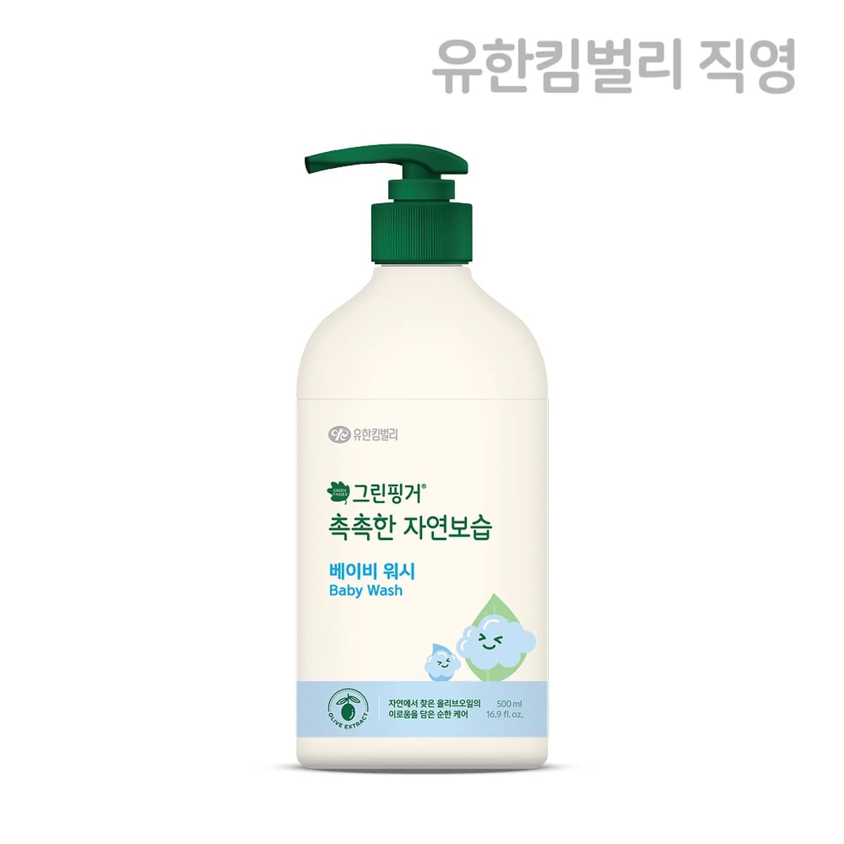 green finger Moisturizing Baby Wash 500ml X 1EA - 500ml