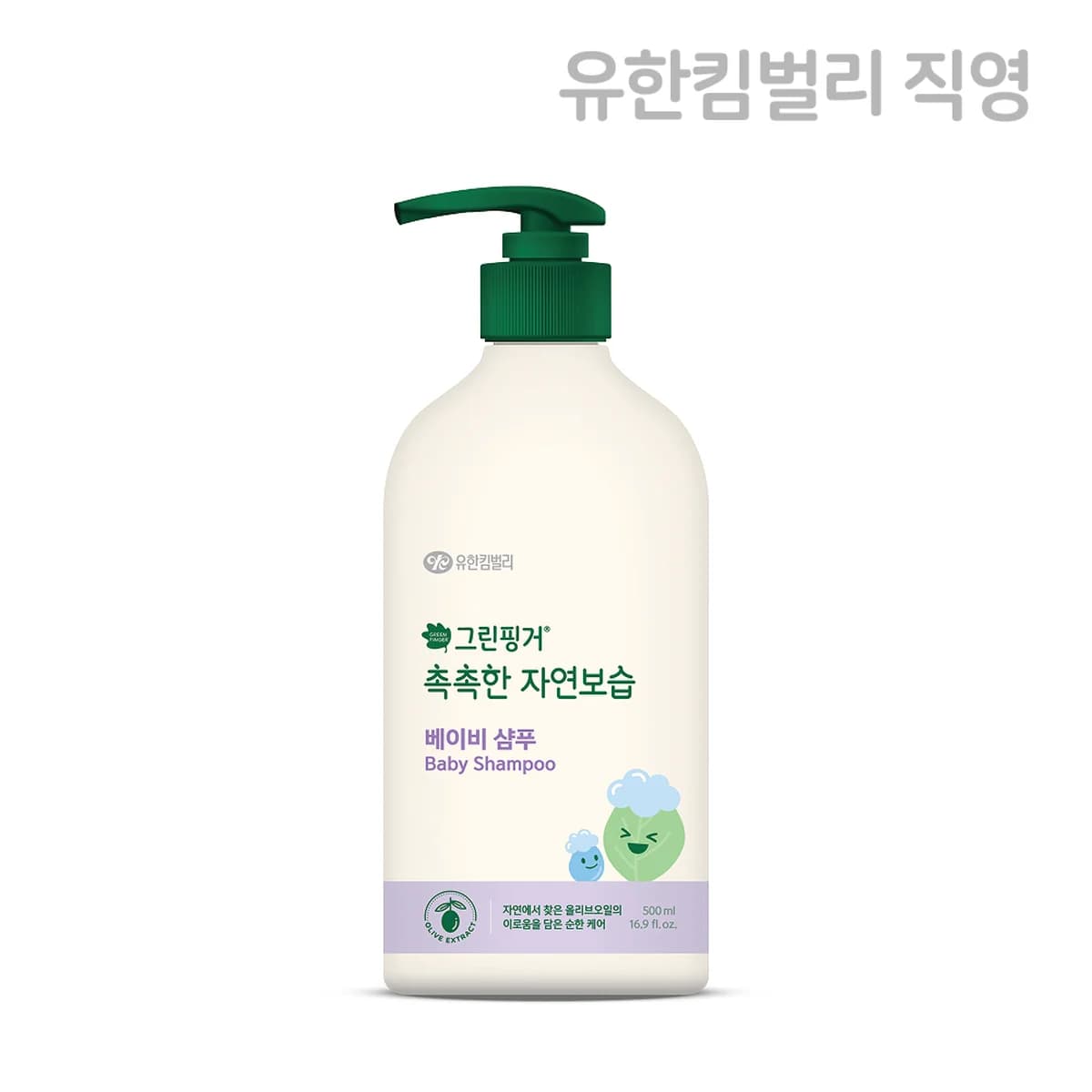 green finger Moisturizing Baby Shampoo 500ml X 1EA - 500ml