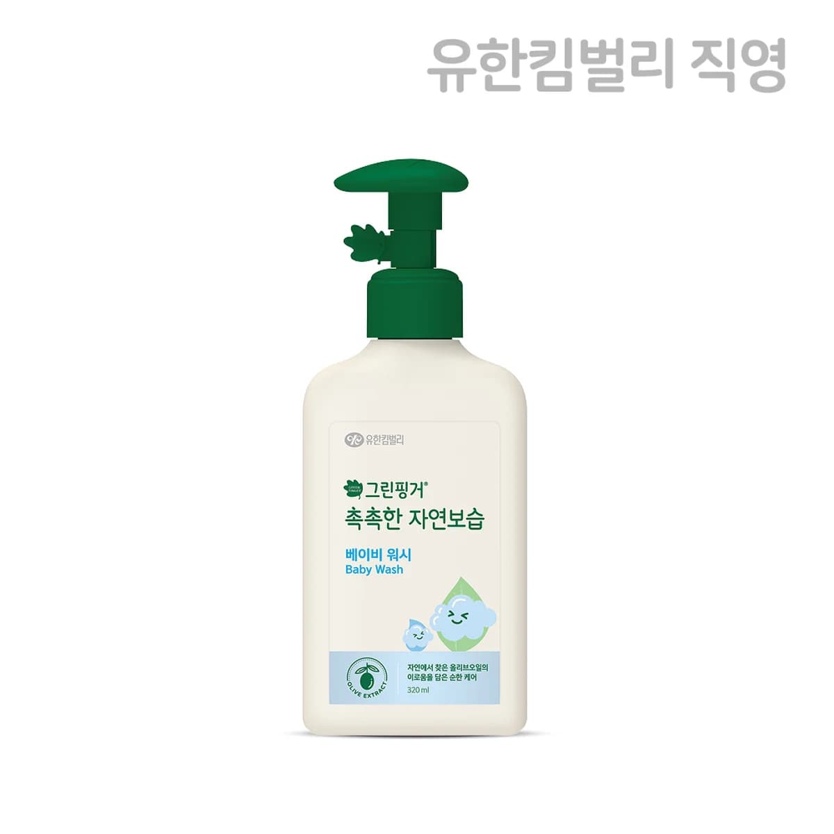 green finger Moisturizing Baby Wash 320ml X 1EA - 320ml