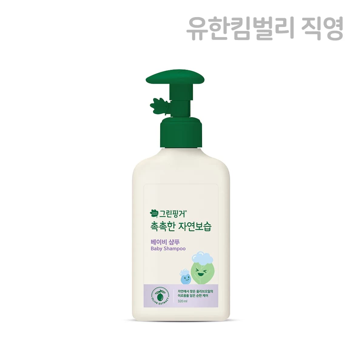 green finger Moisturizing Baby Shampoo 320ml X 1EA - 320ml