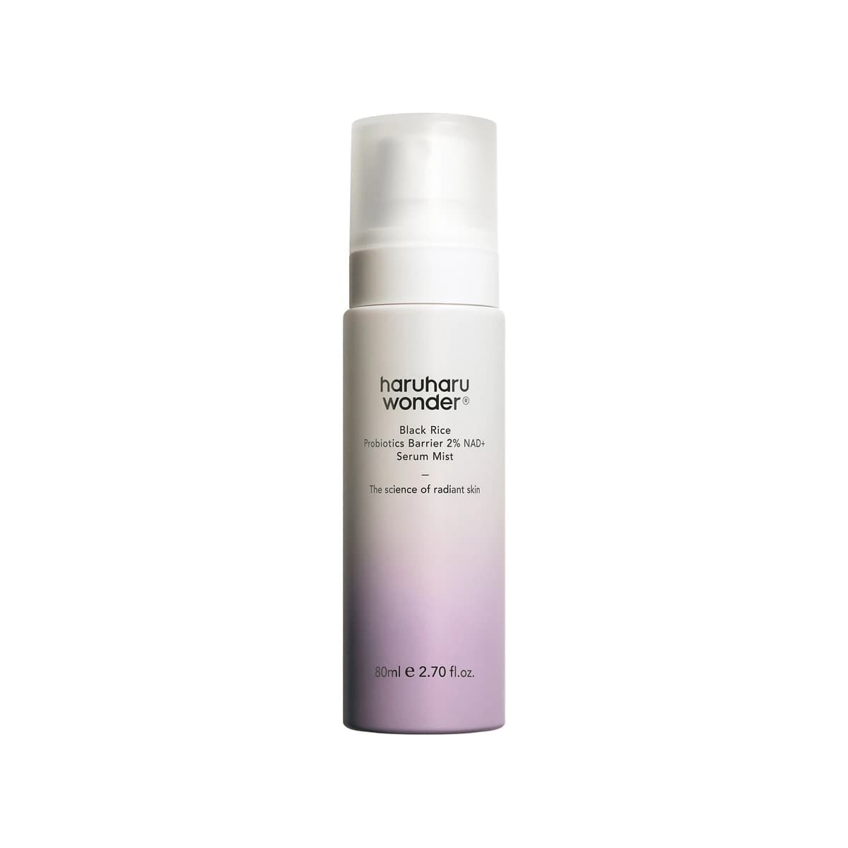 haruharu wonder Probiotics Barrier 2% NAD + Serum Mist - 80ml