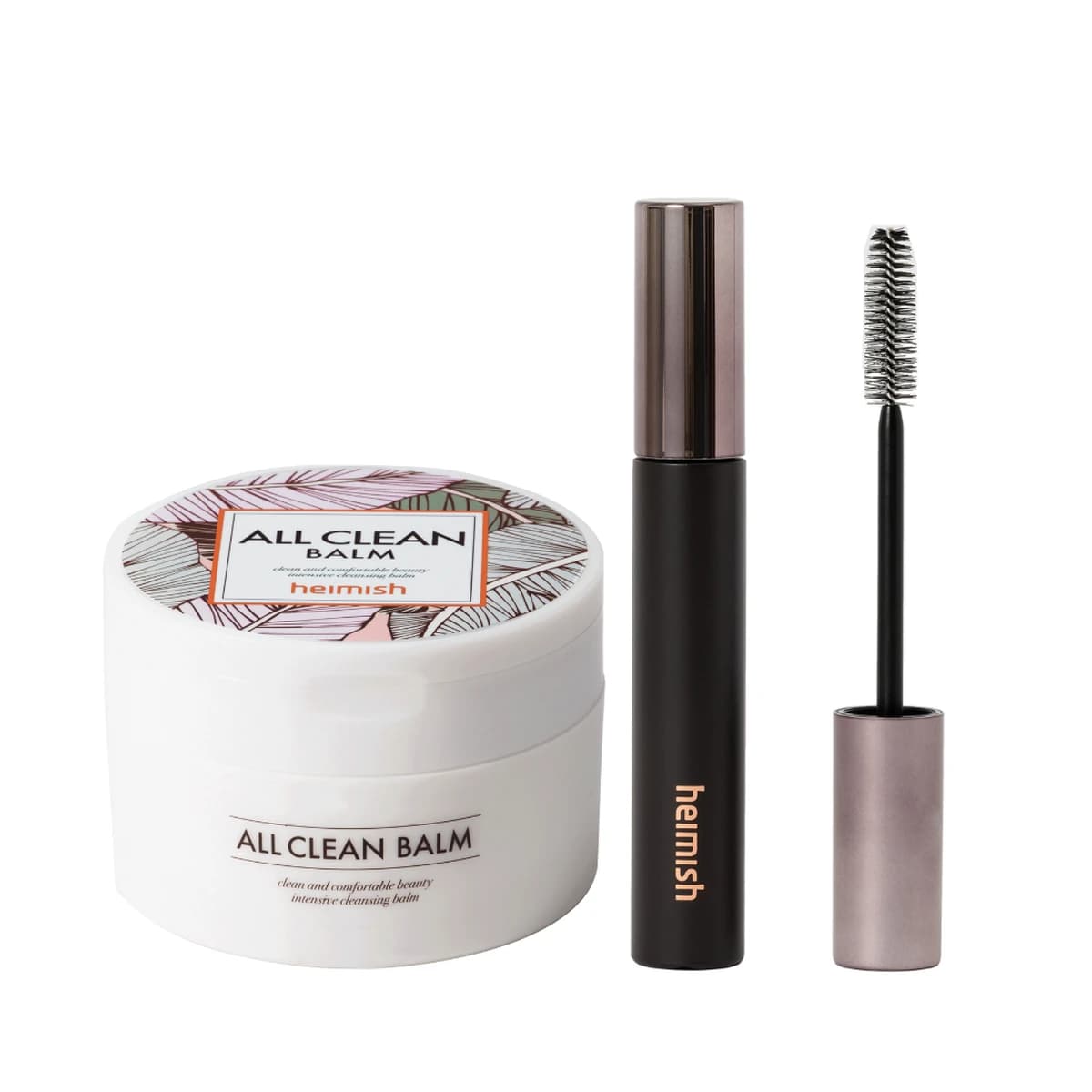 heimish All Clean Balm + Dailism Smudge Stop Mascara - Curling