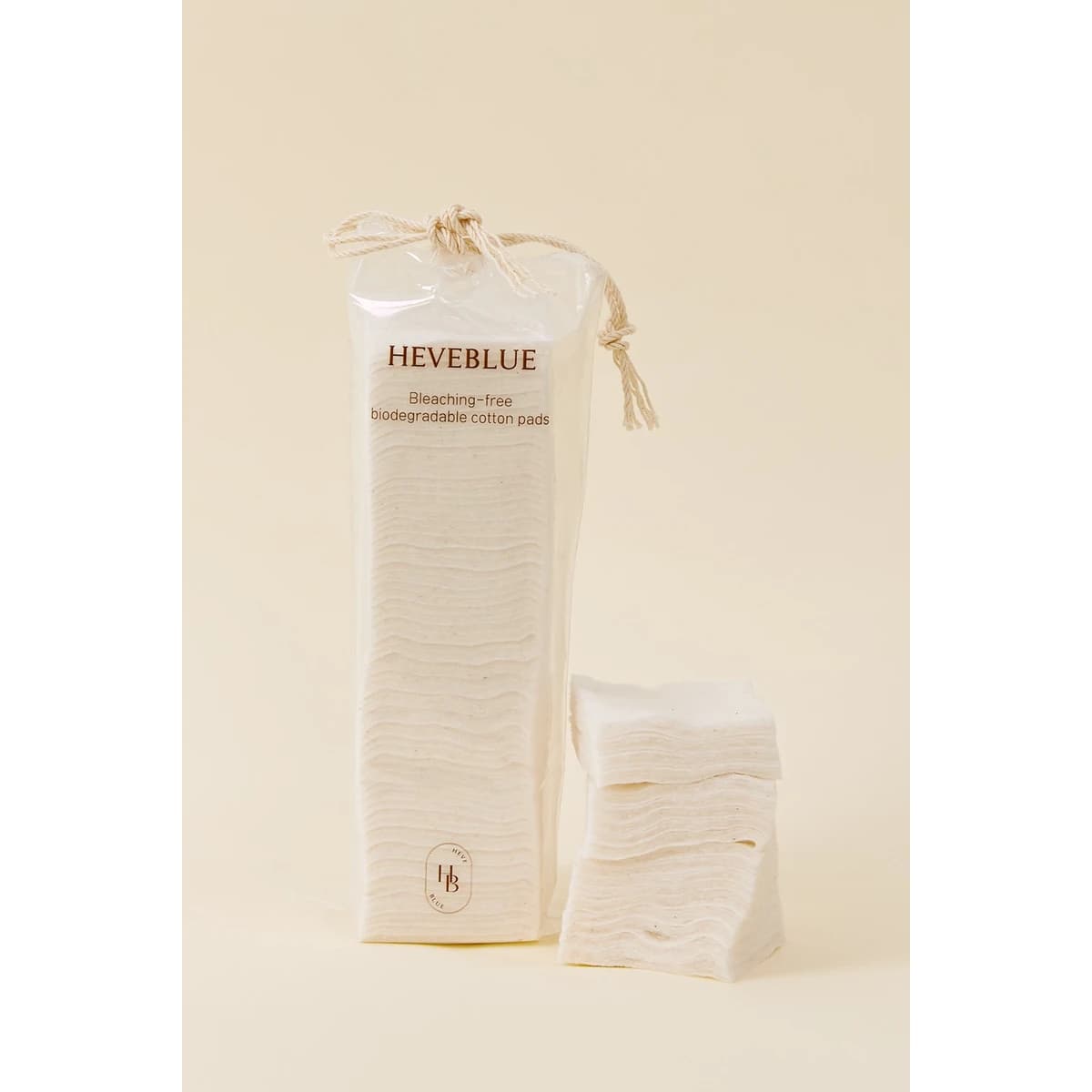 heveblue bleach-free biodegradation 100% cotton pad 70 sheets