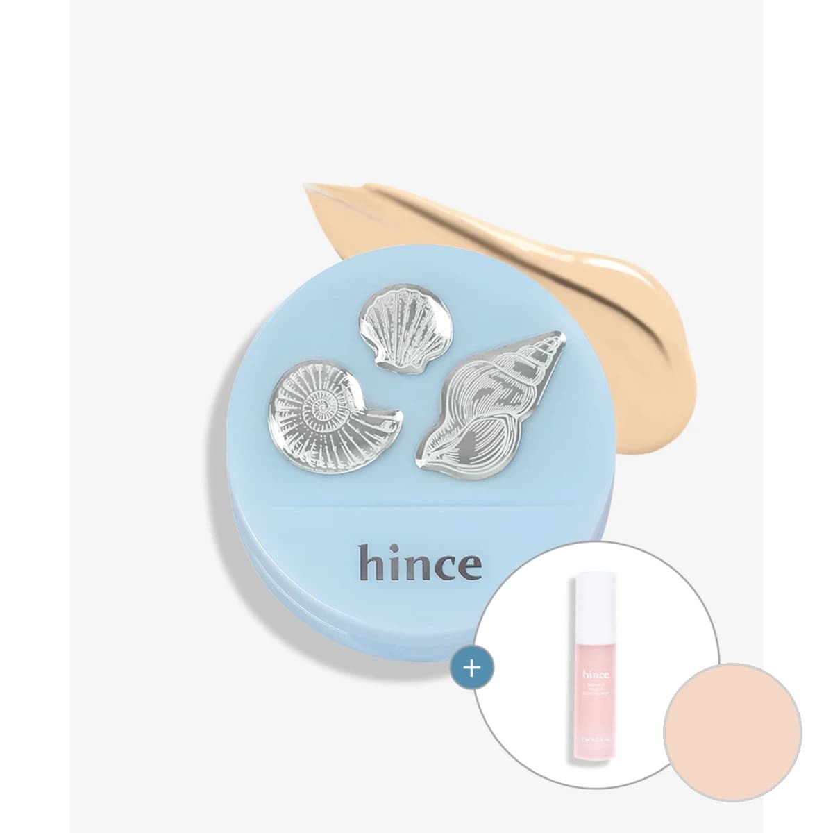 hince Second Skin Mesh Matte Cushion (+Prep Mini Gift) - (Chill Voyage) 15 Rosy