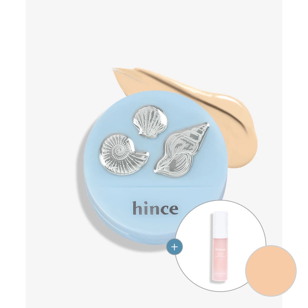 hince Second Skin Mesh Matte Cushion (+Prep Mini Gift) - (Chill Voyage) 23 Sand