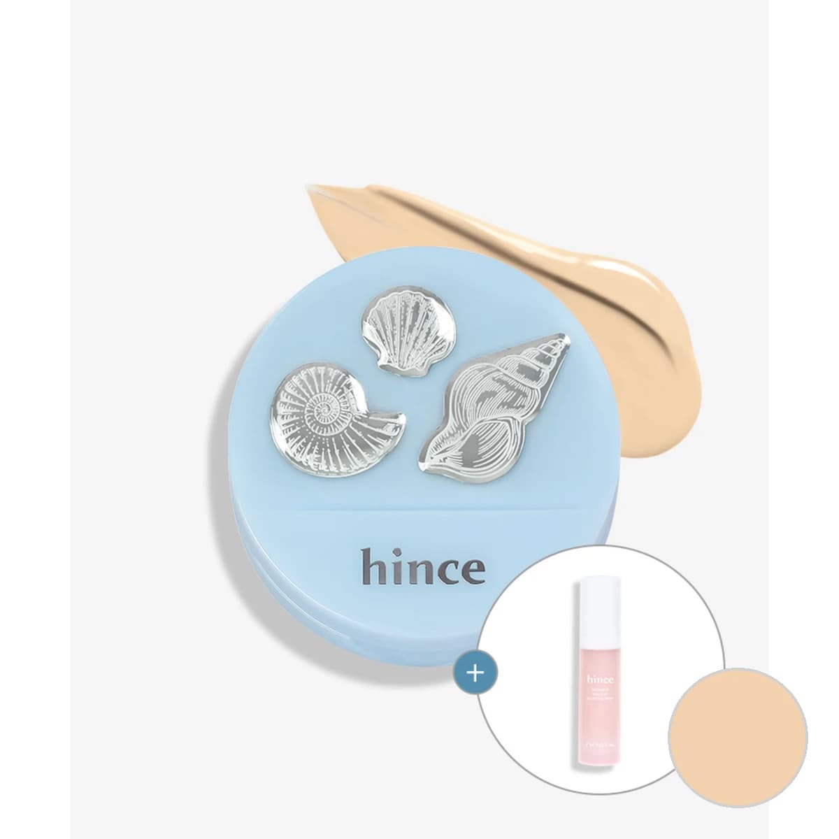 hince Second Skin Mesh Matte Cushion (+Prep Mini Gift) - 21 Ivory