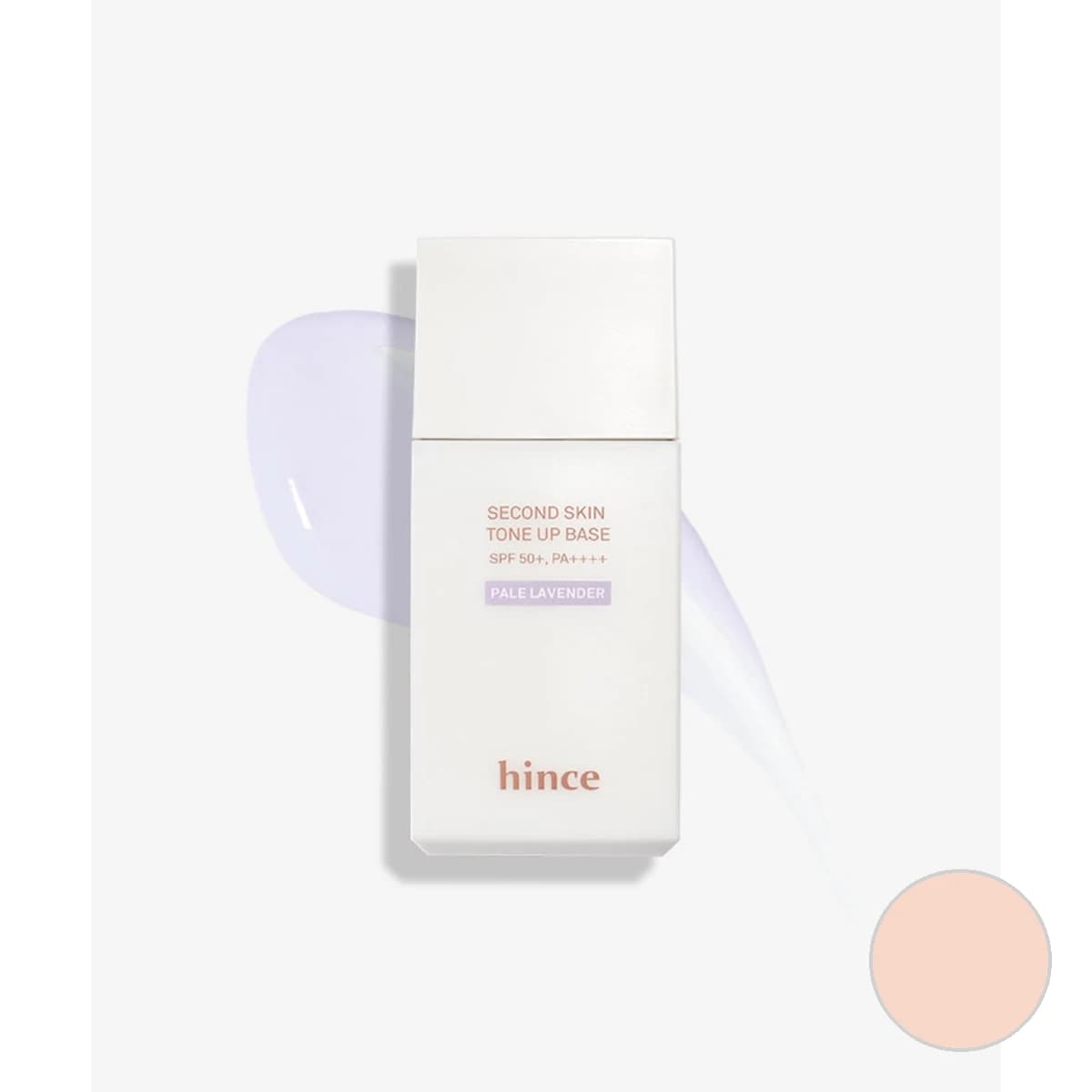 hince Second Skin Tone Up Base - Light Peach