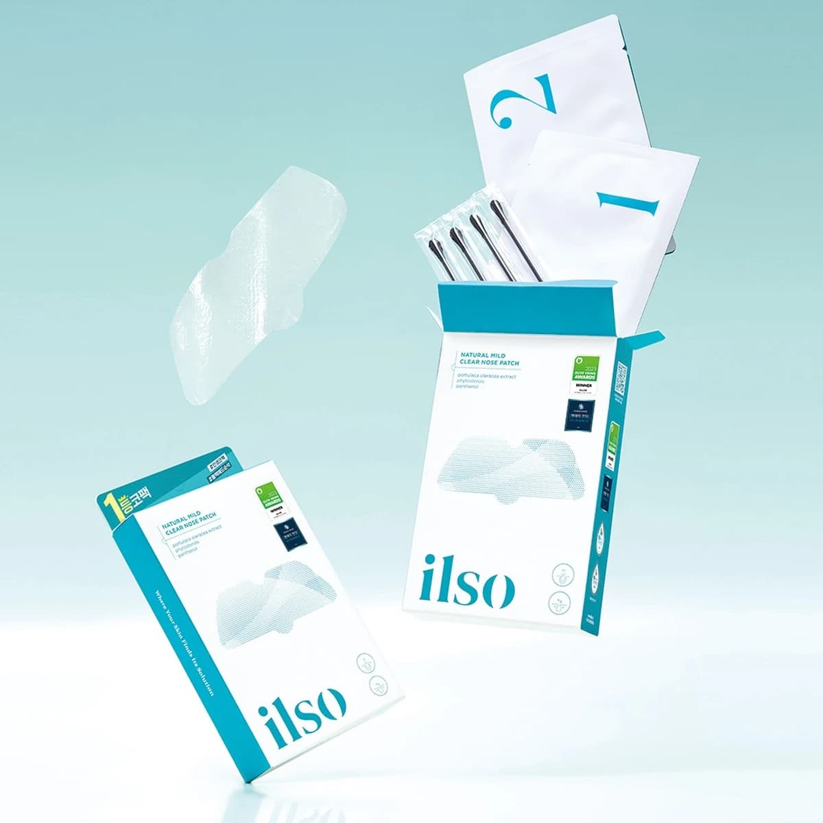ilso Natural Mild Clear Nose Pack - 5ea