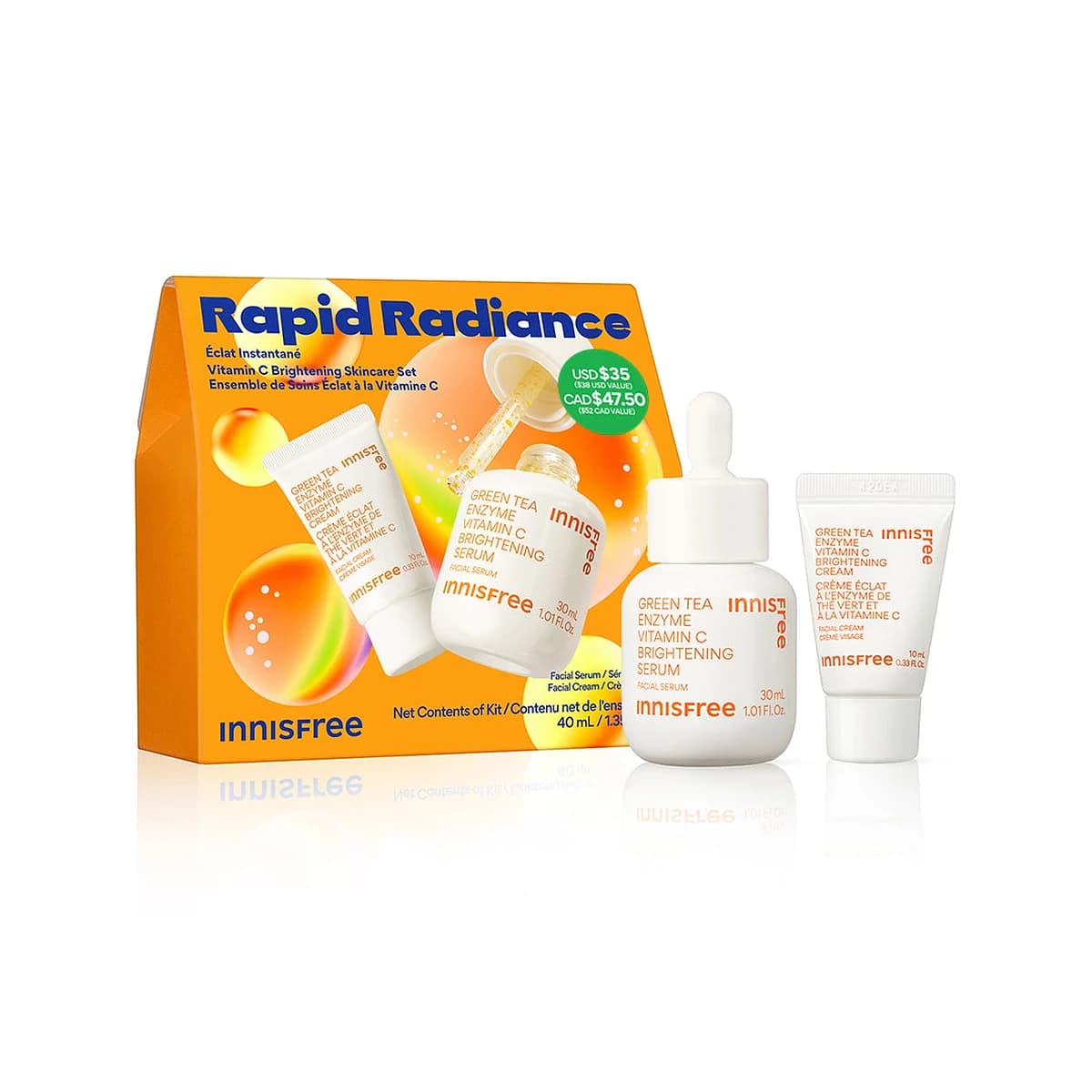 innisfree Rapid Radiance Set - 40mL