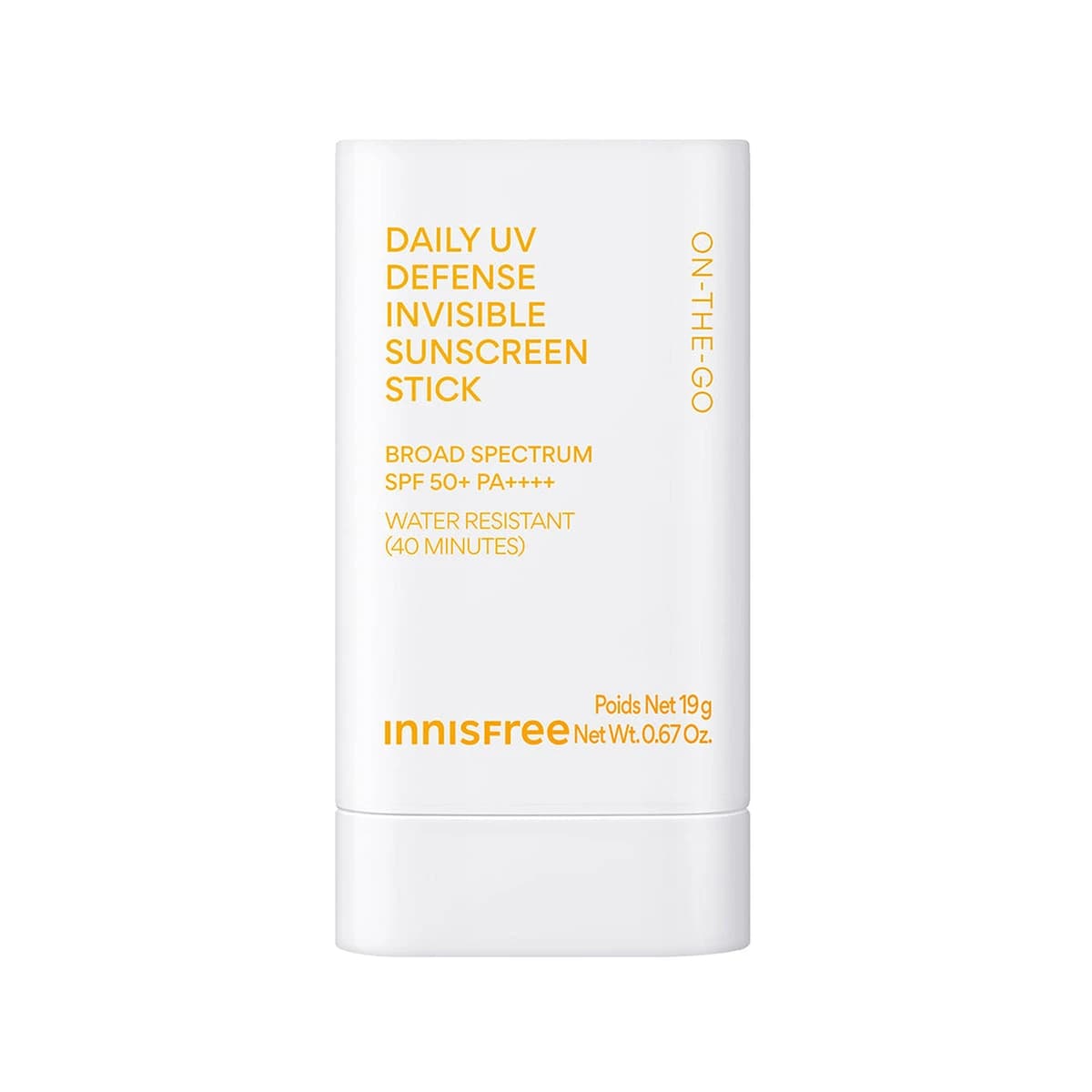 innisfree Daily UV Defense Sunscreen Stick SPF 50+ - Net Wt. 0.67 oz.