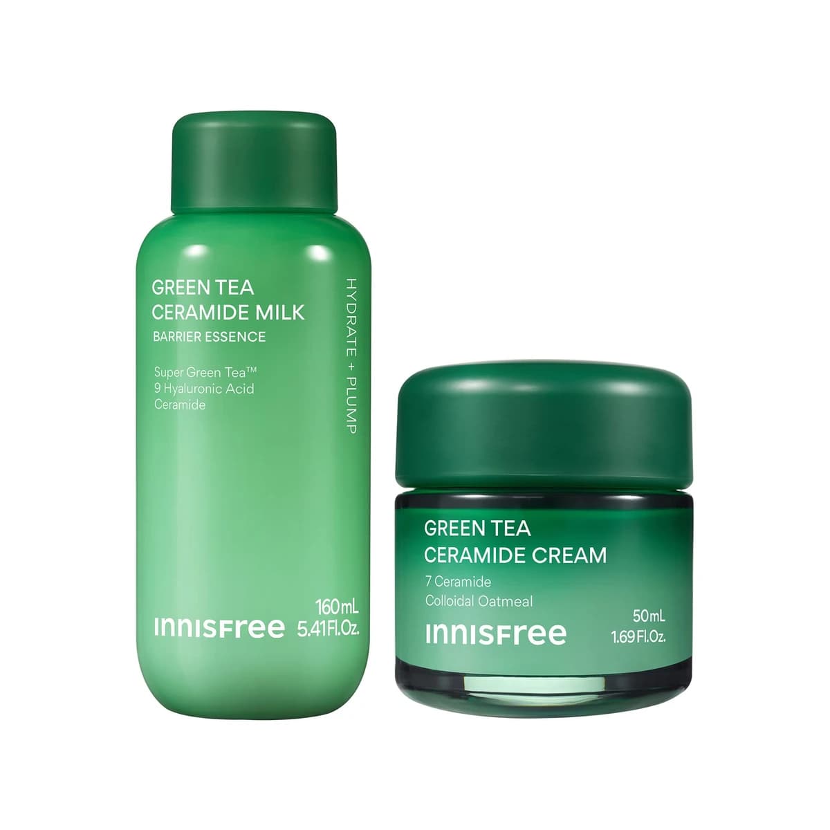 innisfree Green Tea Ceramide Skin Rescue Duo - 160mL / 50mL