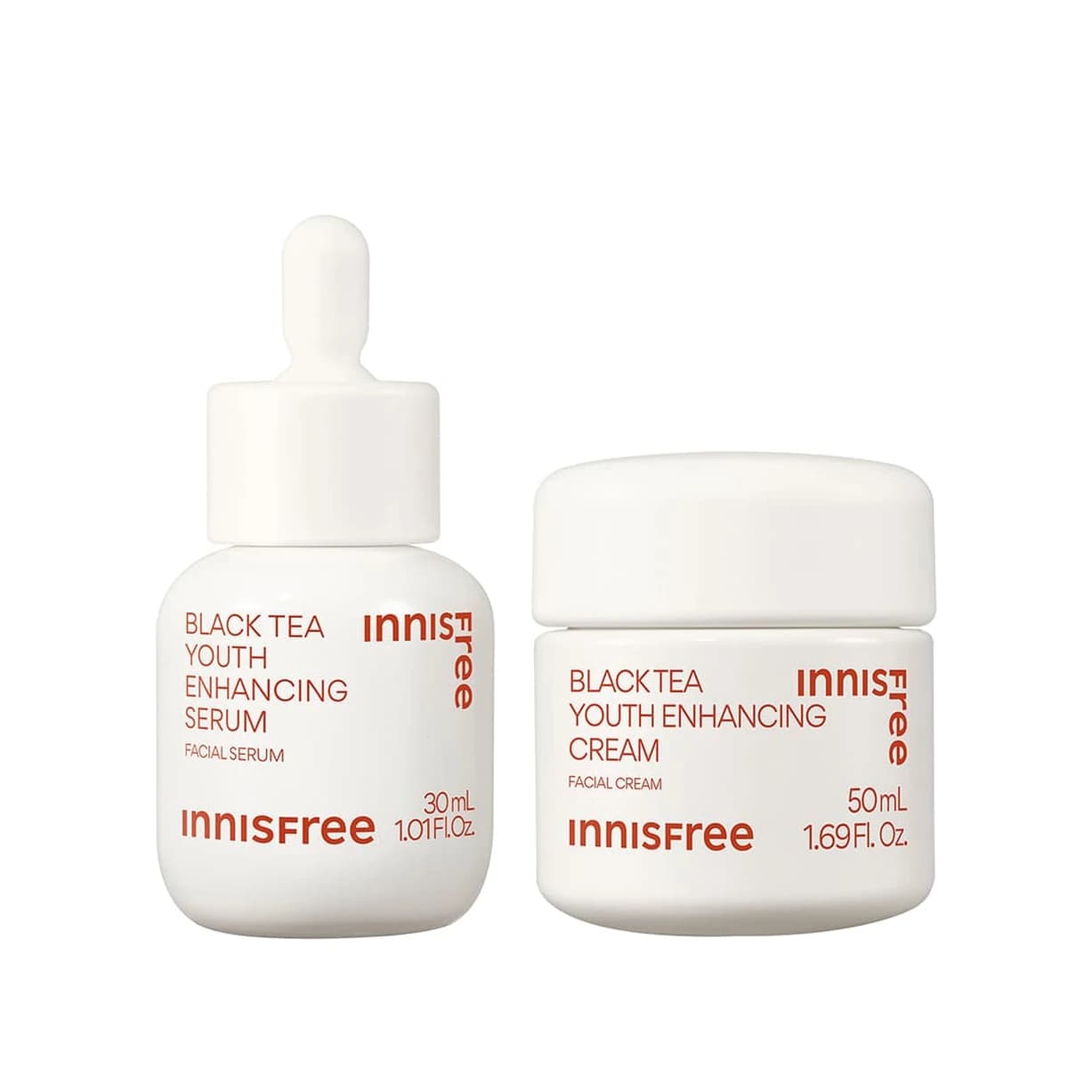 innisfree Black Tea Nourish + Glow Duo - 30mL / 50mL