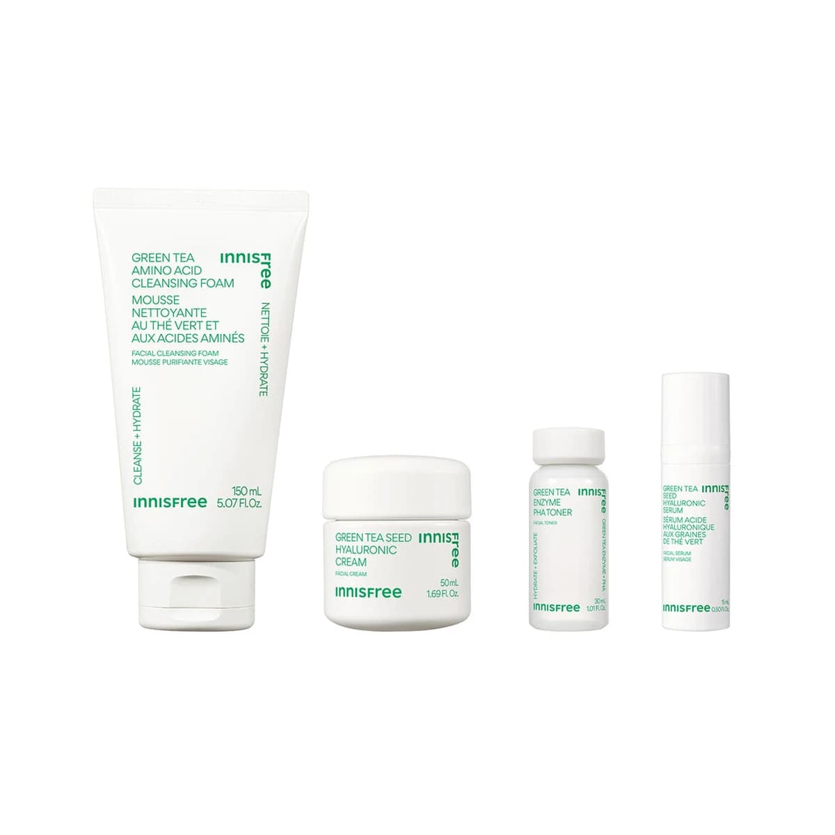 innisfree Green Tea Hydration Heroes Set - 245mL