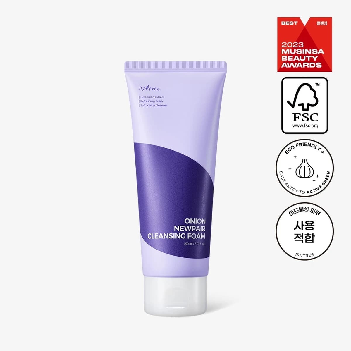 isntree Onion Newpair Cleansing Foam - 150mL