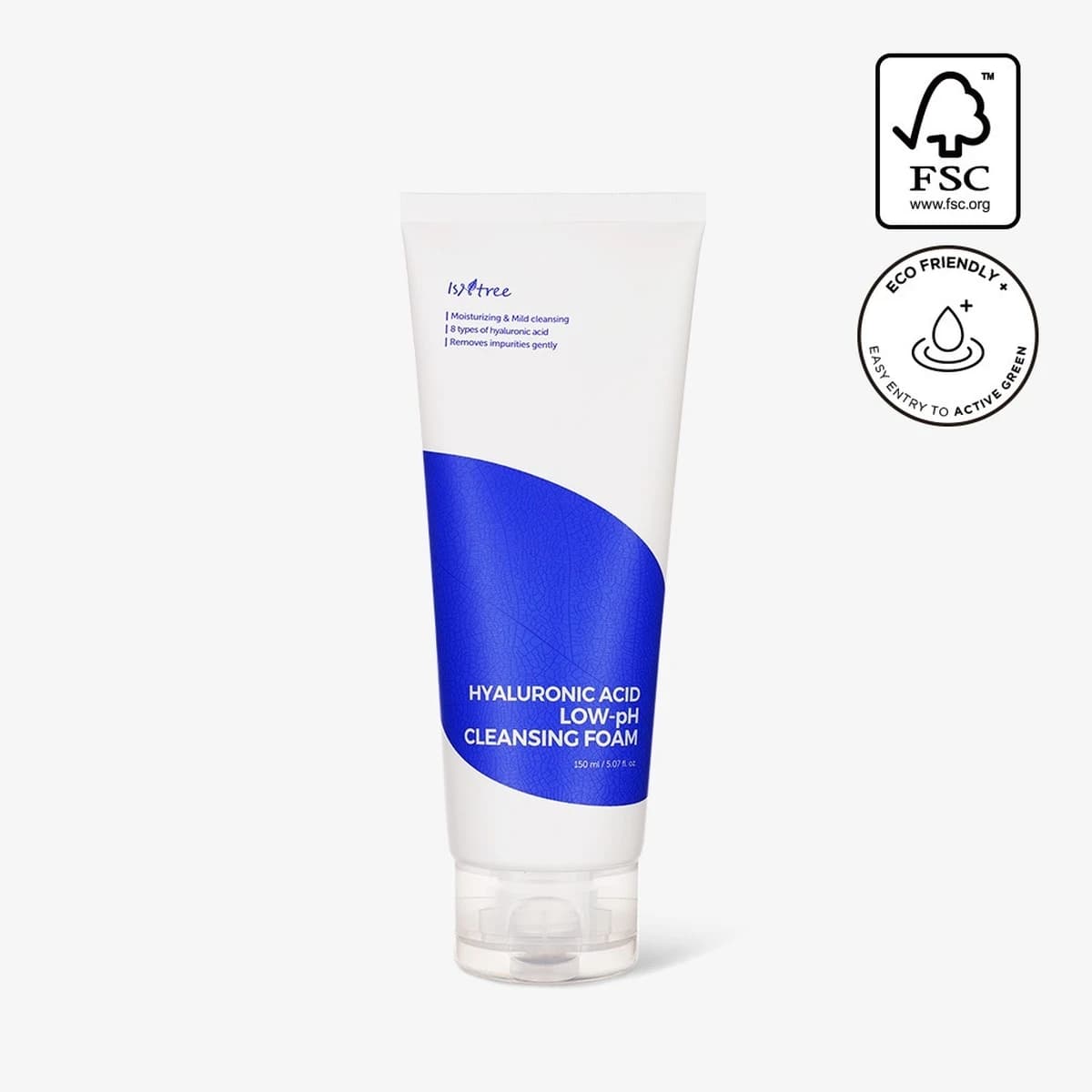 isntree Hyaluronic Acid Low pH Cleansing Foam - 150mL