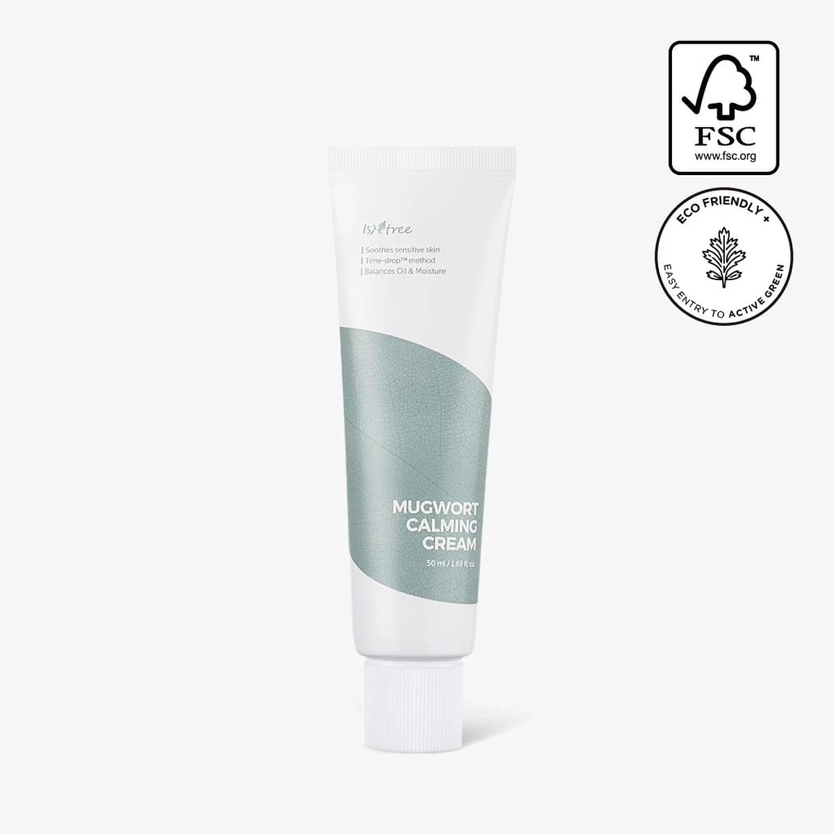 isntree Mugwort Calming Cream - 50mL