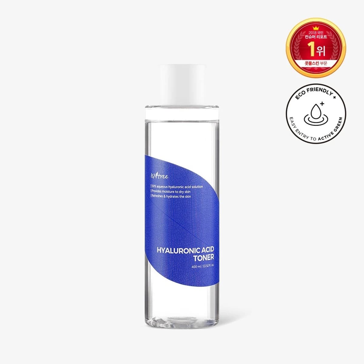 isntree Hyaluronic Acid Toner (Large Size - 400mL