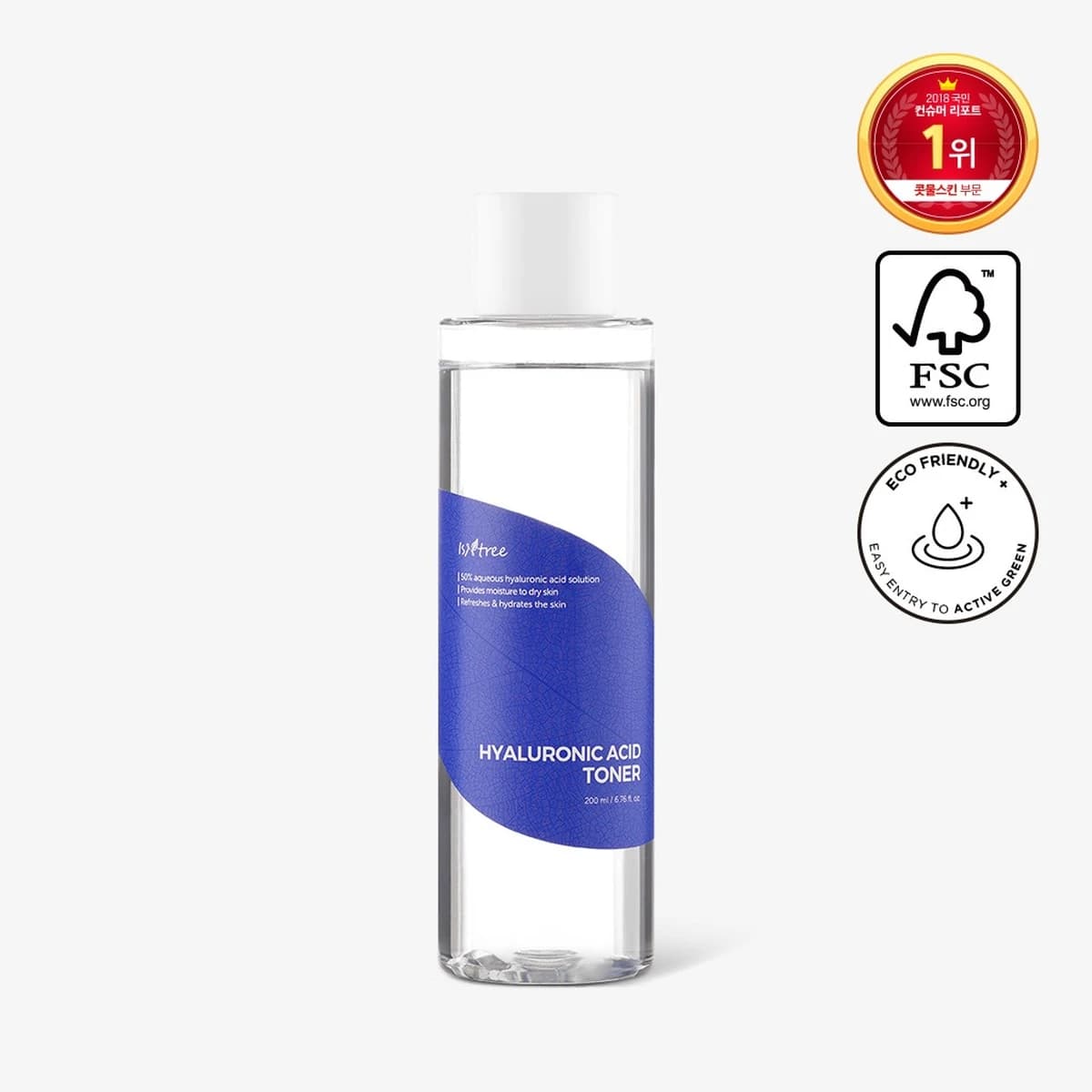 isntree Hyaluronic Acid Toner - 200mL