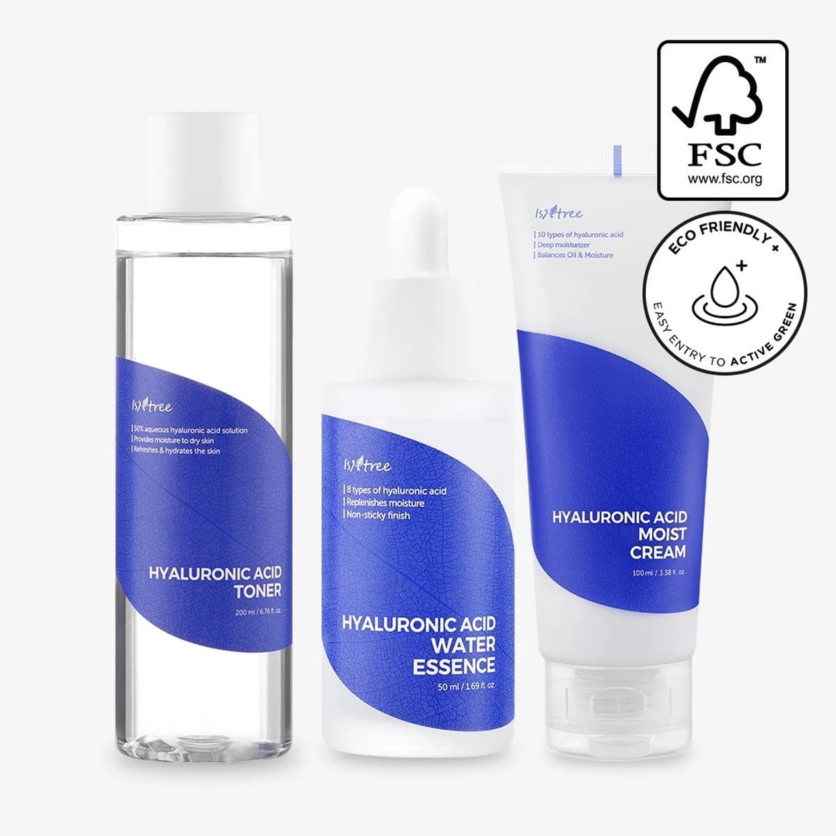isntree Hyaluronic Acid Moist 3-Step Set