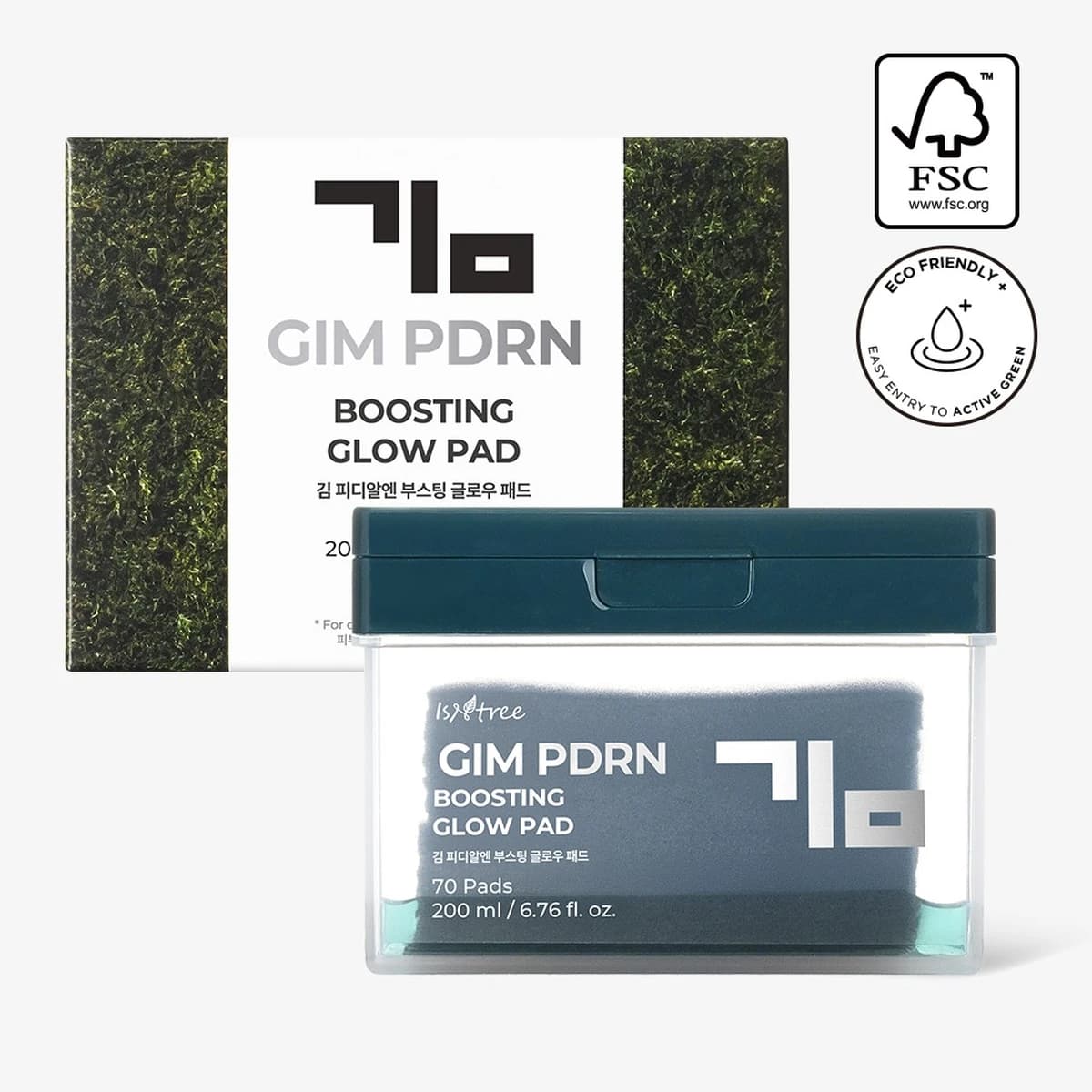 isntree Gim PDRN Boosting Glow Pad