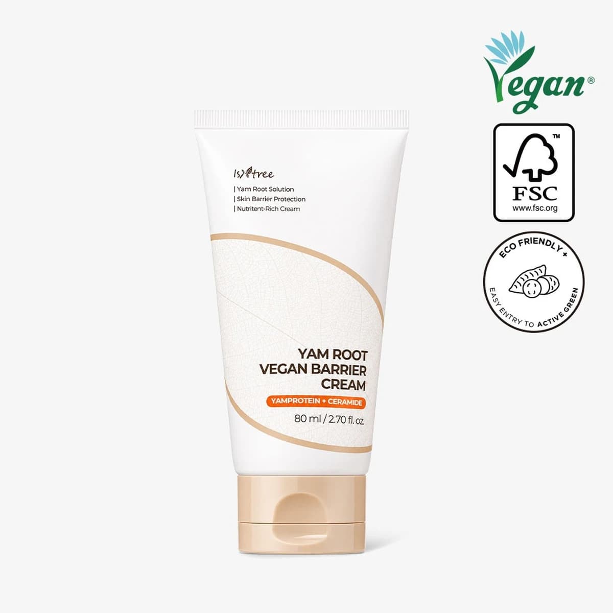isntree Yam Root Vegan Barrier Cream - 80mL