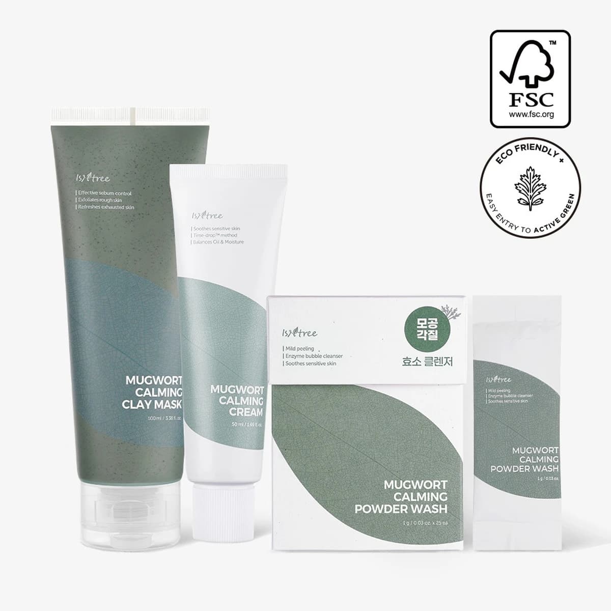 isntree Mugwort Calming Set
