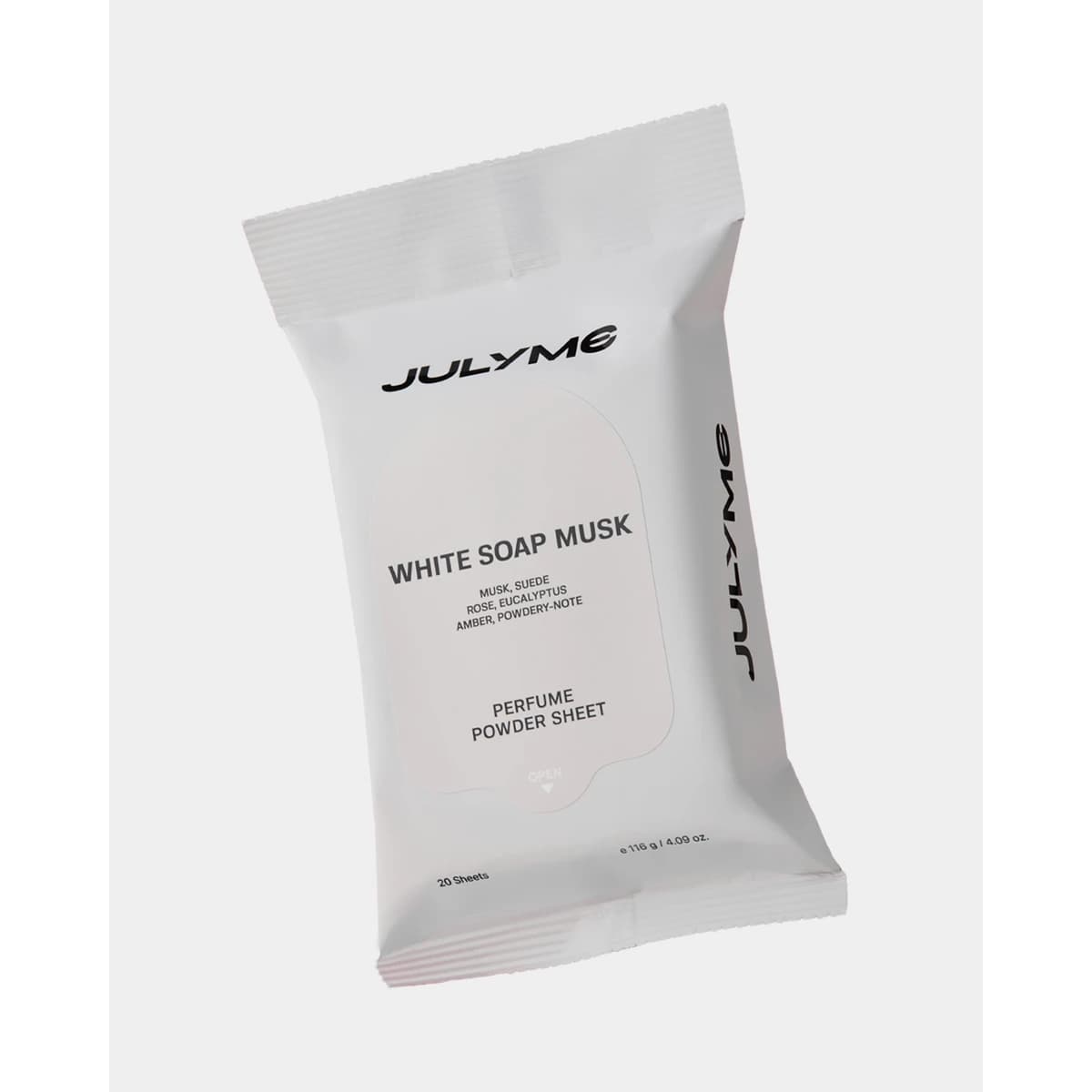 julyme Perfume Powder Sheet (White Soap Musk) - 20 pads / 116g