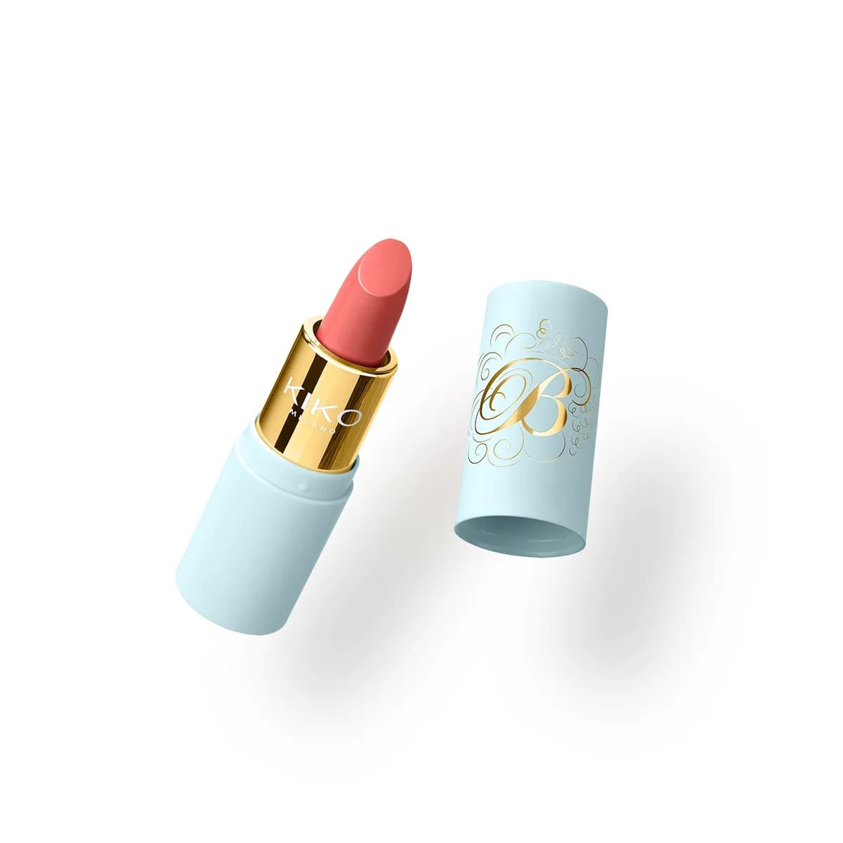 Kiko Milano Bridgerton Ballroom Beauty Satin Shine Lipstick KC000000952-02 02 Juicy Apricot