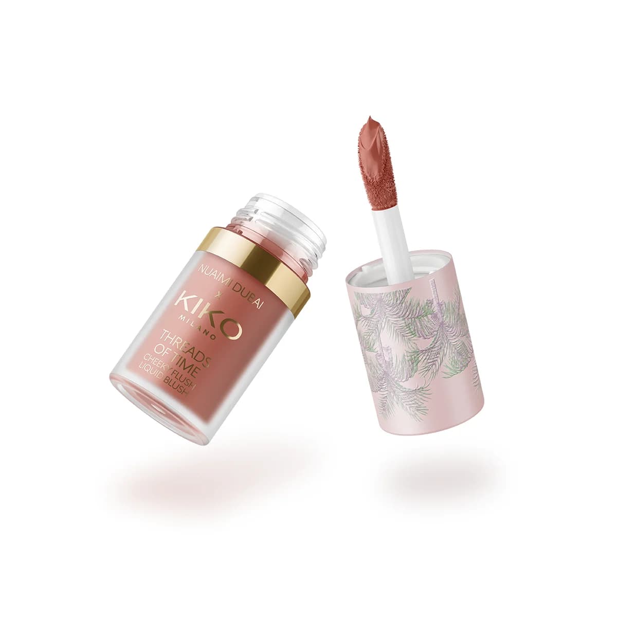 Kiko Milano Threads of Time Cheeky Flush Liquid Blush KC000001234-02 02 Warm Rose