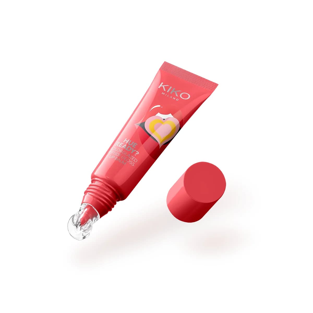 Kiko Milano Hue Ready? Colorglazed Peptide Lip Gloss Balm KC000001255-02 02 Melon pop