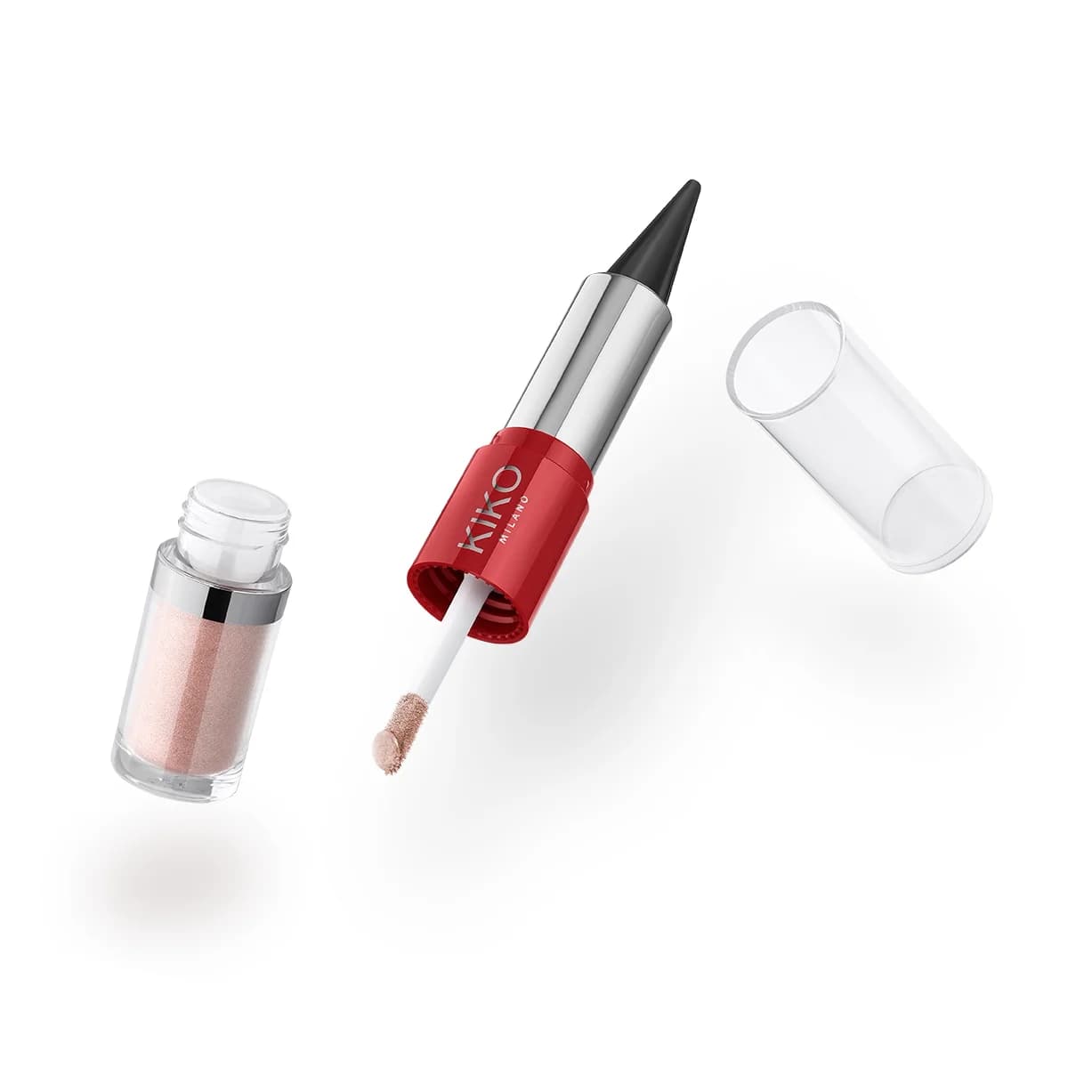 Kiko Milano Flirt Alert Eyes Don't Lie Kajal & Eyeshadow KC000001310-01 01 Black & Dusted Gold