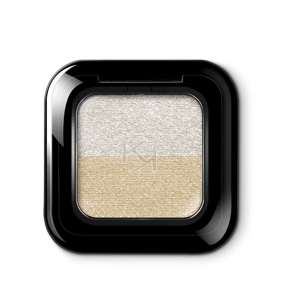 Kiko Milano Bright Duo Eyeshadow KM000000084-01 01 Metallic White / True Gold