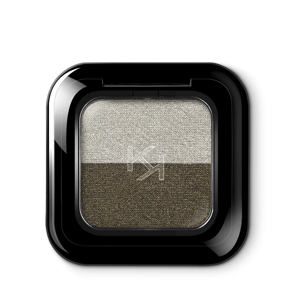 Kiko Milano Bright Duo Eyeshadow KM000000084-16 16 Warm Silver / Jungle Green