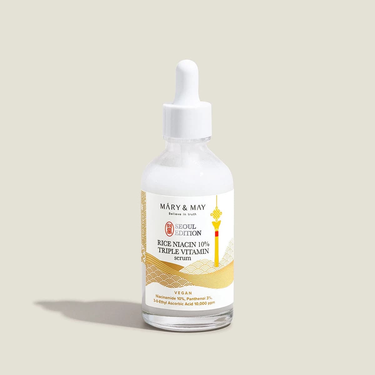 mary & may Rice niacin 10% Triple Vitamin Serum - 80mL