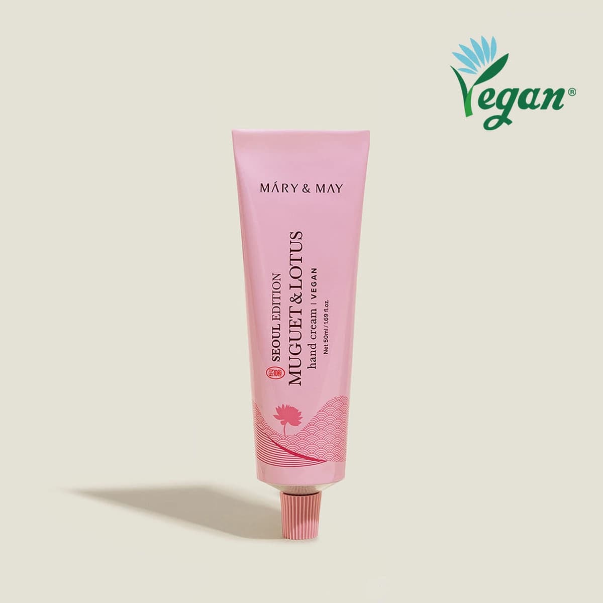 mary & may Seoul Edition MUGUET & LOTUS Hand Cream - 50mL