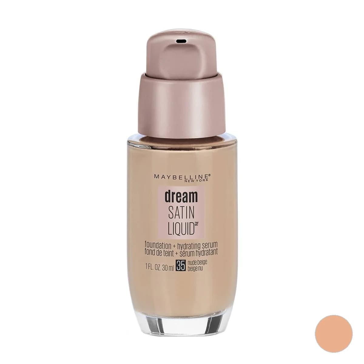 Maybelline Dream Satin Liquid® - Nude+Beige